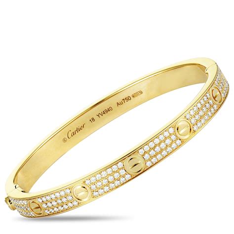 cartier love bracelet used price